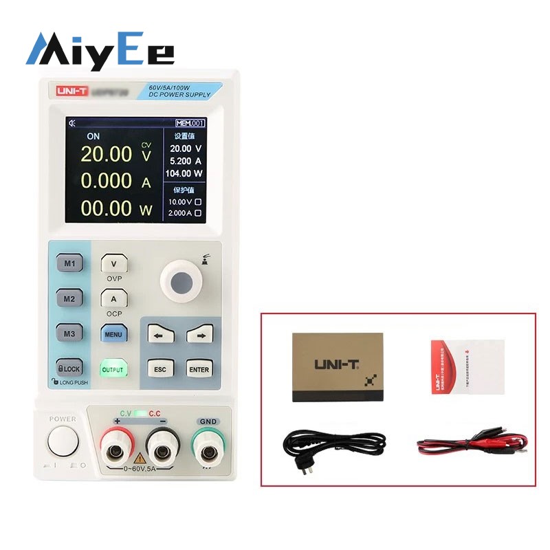 Programmable Dc Power Supply 60V 5A - Catu Daya Terprogram UNI-T 60V 5A/8A180W/100W