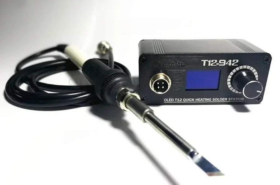 Soldering Station T12 Oled - MINI T12 STC OLED Stasiun Solder