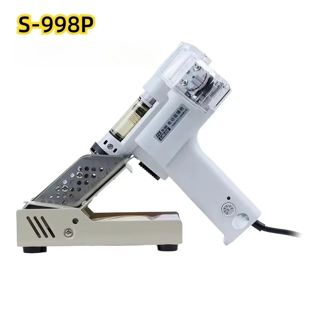 Desoldering Gun Vacuum Electric - S-998P Pistol Desolder Elektrik Pompa Ganda