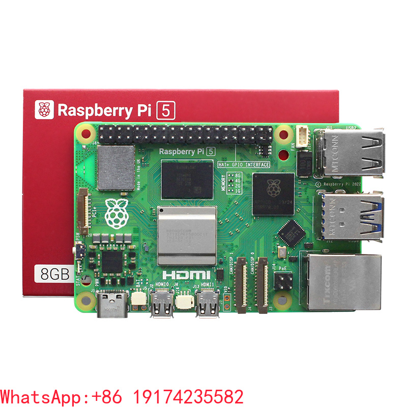 Raspberry Pi 5 8Gb Kit - Produk Baru, Kit Papan Pengembangan Raspberry