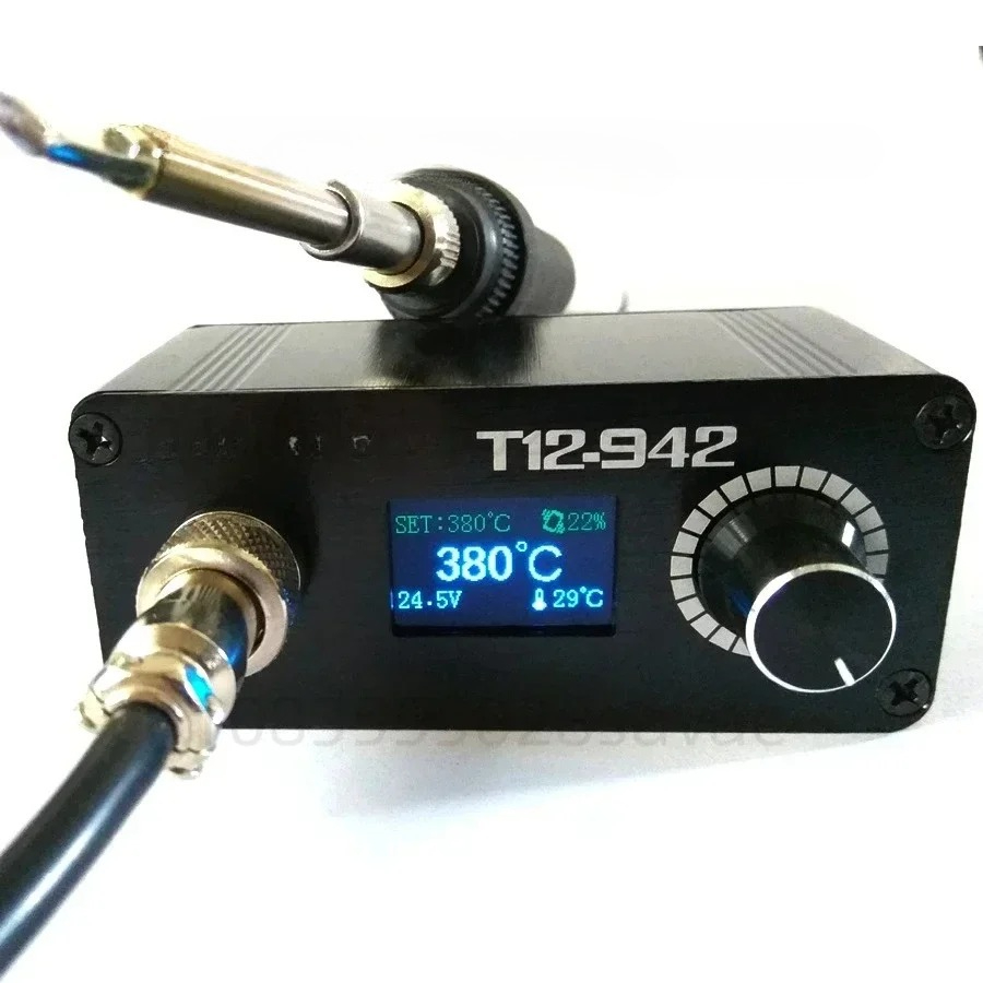 MINI T12 STC OLED Stasiun Sold - Soldering Station T12 Oled ulasan dan harga