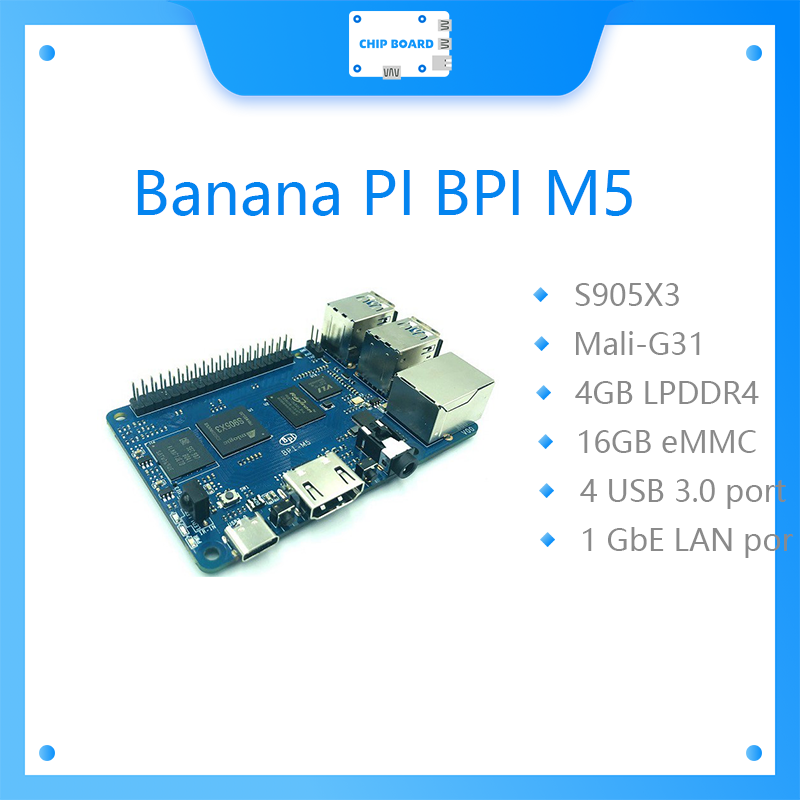 Banana PI BPI M5 Generasi Baru - Banana Pi Bpi-M5 ulasan dan harga