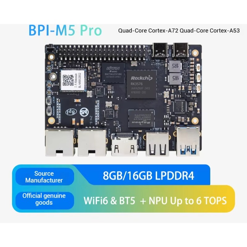 【Penjualan Terlaris】BPI-M5 Pro - Banana Pi Bpi-M5 ulasan dan harga