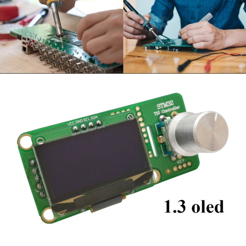 Stasiun solder Digital T12 kit - Soldering Station T12 Oled ulasan dan harga