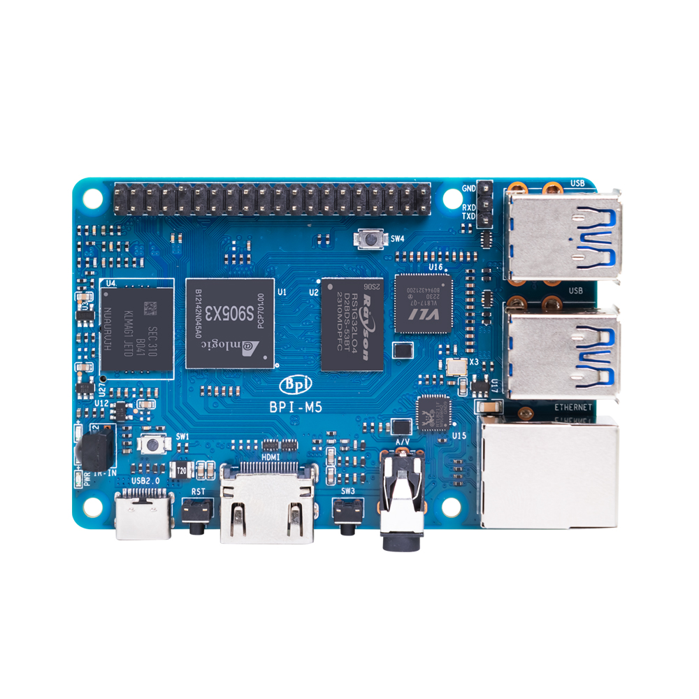 Kit DIY Banana Pi BPI-M5 Amlog - Banana Pi Bpi-M5 ulasan dan harga